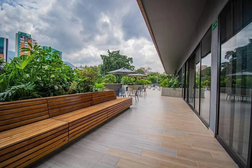 Top Floor Studio Poblado, A/C, Coworking, Gym 1416 Medellín Appartamento